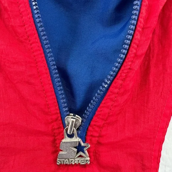 KU University of Kansas VTG Starter jacket coat pullover puffer sports outdoor - Picture 5 of 15